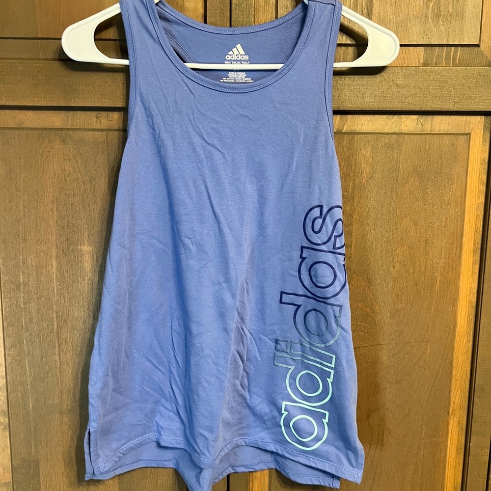 Girls Adidas Racerback Tank - Size 16
